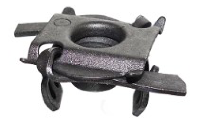 AMK 1971 Ford Mustang 6 piece Hood Levelers Rubber Caps, Adjusters, Special Tee-Nuts F-1855