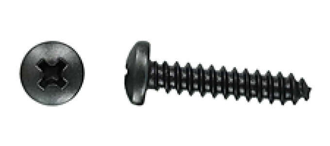 AMK 1971 Ford Mustang 5 piece Instr Finish Panel > Dashboard Center Panhead Pn Ab Screws F-985