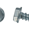 AMK 1965 Ford Mustang 2 piece Wiper Motor Shield Hex Washer a Screw, Keps Nut F-3938