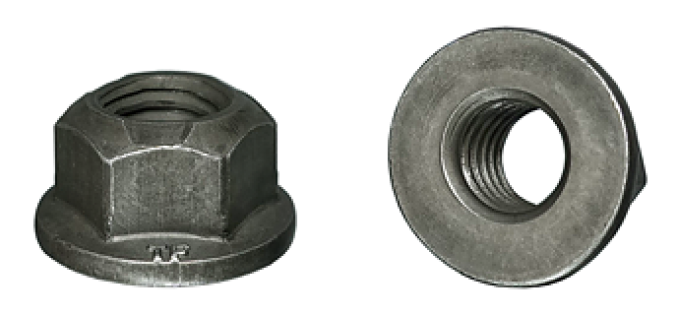 AMK 1970 Mercury Cougar 8 piece Cowl Braces > Cowl Hex Coni Sems Flange Nuts F-155