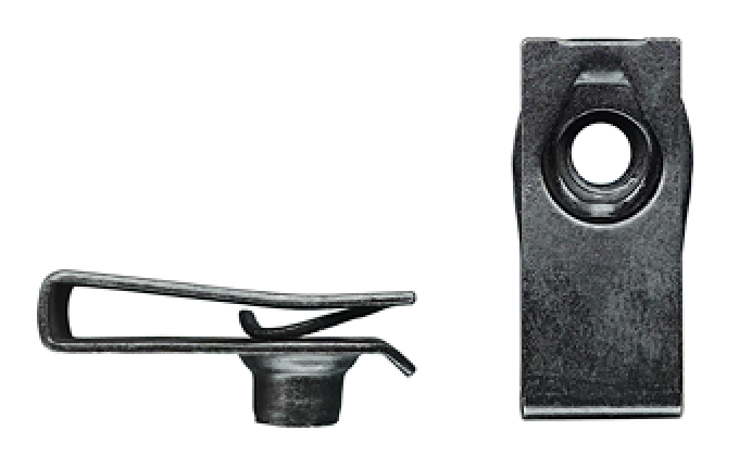 AMK 1969 Ford Mustang 8 piece Bumper Guards (Fr) Hex Coni Sems U-Nuts F-168