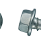 AMK 1967 Mercury Cougar 8 piece Radiator Fan Shroud - All Hex Washer a Screws, Spring Nuts F-1524