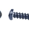 AMK 1967 Ford Mustang 13 piece Instrument Bezel @ Cluster - Std Panhead Pn Screws, Spring & Stamp Nuts F-1059