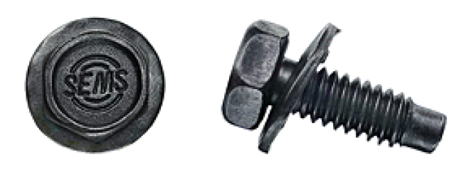 AMK 1965 Ford Mustang 8 piece Headlamp Housings Hex Peri Sems F-123