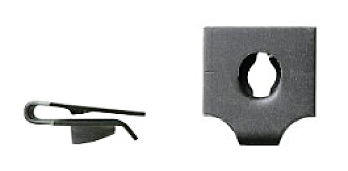 AMK 1967 Mercury Cougar 8 piece Radiator Fan Shroud - All Hex Washer a Screws, Spring Nuts F-1524