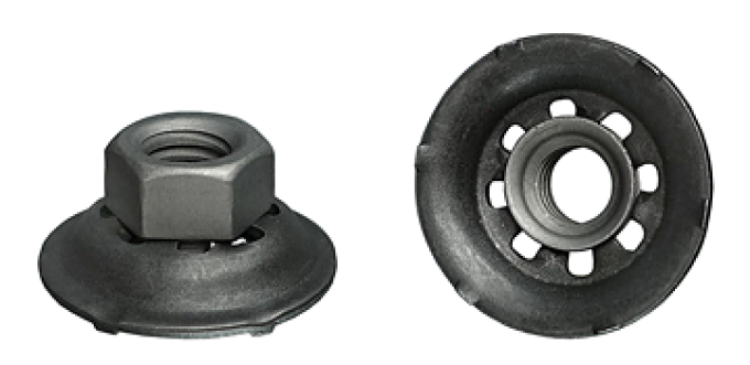 AMK 1965 Ford Mustang 10 piece Stone Deflector Hex Flange External Sems Stud Bolt, J-Nuts F-3066