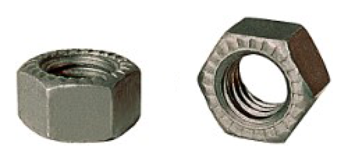 AMK 1971 Mercury Cougar 4 piece Shocks (Rr) Srtd Hex Nuts F-1794