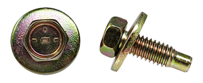 AMK 1971 Ford Mustang 6 piece Hood Latch & Catch Hex Coni Sems U-Nuts F-236