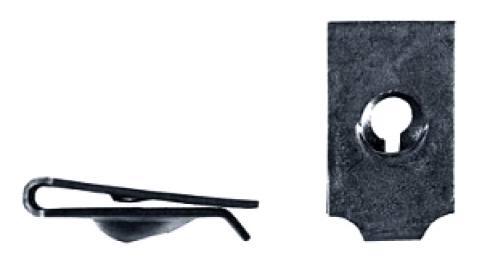 AMK 1967 Mercury Cougar 10 piece Headlamp Door Vacuum Reservoir Hex Washer a Screws, Spring Clips F-851