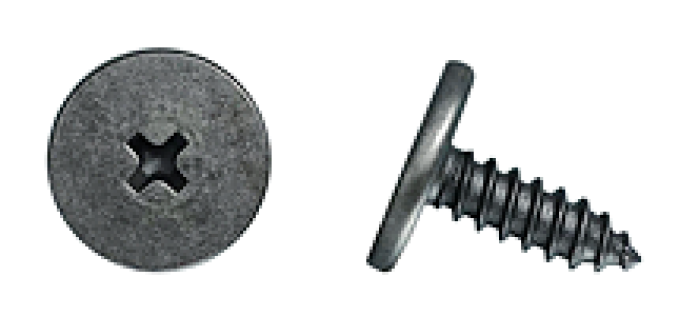 AMK 1965 Ford Mustang 18 piece Convertible Top Well Liner Panhead Wafer Screws F-1763