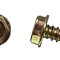 AMK 1971 Ford Mustang 3 piece Trunk Lamp & Wiring - Body 63 Hex Washer B Screw, Nylon "O" Headmark Clips F-3827