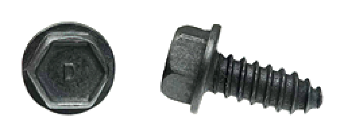 AMK 1968 Mercury Cougar 3 piece Accel Bellcrank > Firewall - 8 Cyl Hex Washer Ab Screws F-1459