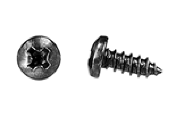 AMK 1969 Ford Mustang 10 piece Weatherstrip, Doors SS/Black Panhead Pn Ab Screws F-1748