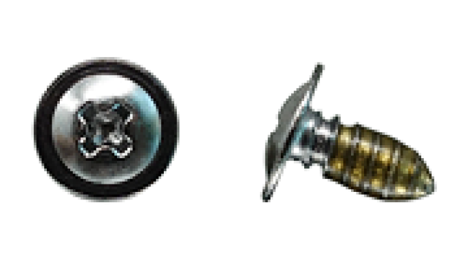 AMK 1971 Ford Mustang 21 piece Window (Rr) Mouldings - Body 63 Retainers, Panhead Round Washer Screws F-583