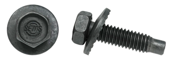 AMK 1967 Mercury Cougar 16 piece Bumper Guards & Brackets (Rr) Hex Coni Sems U-Nuts F-1603