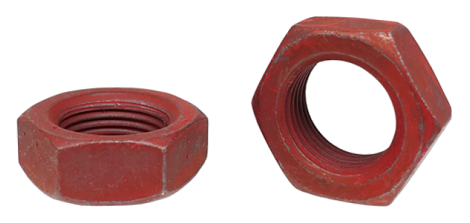 AMK 1968 Mercury Cougar 2 piece Pitman Arm > Gear Box Hex Jam Nut, Split Washer F-614