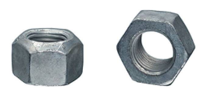 AMK 1967 Mercury Cougar 4 piece Shackle Assy (Rr) - Nuts Only Lock Nuts F-665