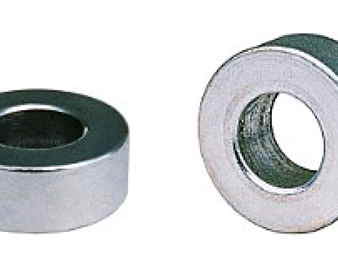 AMK 1967 Mercury Cougar 4 piece Seat Belts (Fr) - Shoulder Straps Torx Shoulder Bolts, Chrome Spacers F-3563