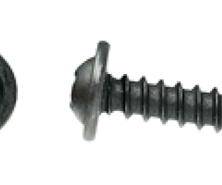 AMK 1966 Ford Mustang 7 piece Glove Box Liner Panhead Round Washer Screws F-1145