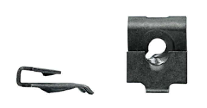 AMK 1965 Ford Mustang 16 piece Headlamp Doors Stainless Steel Panhead Fillister a Screws, Spring Nuts F-116