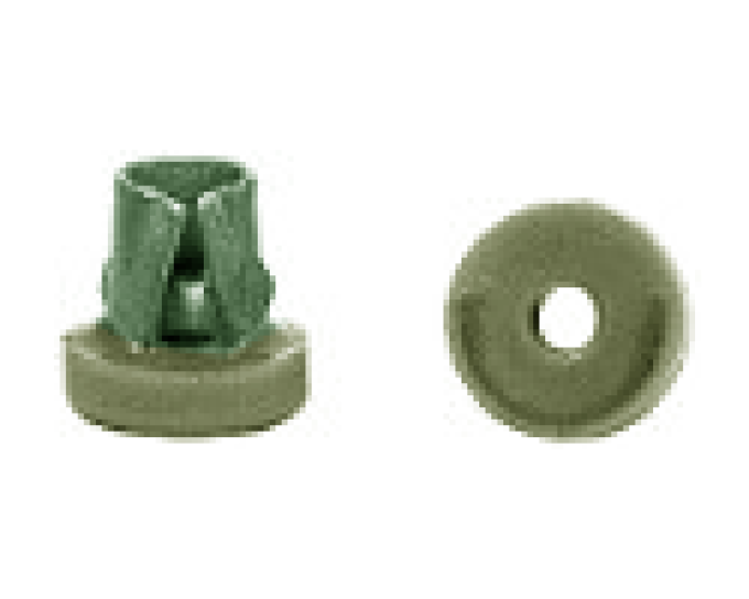 AMK 1965 Ford Mustang 24 piece Emblem Nuts, Complete - 6 Cyl Bdy 63 Sleeve Nuts F-3630