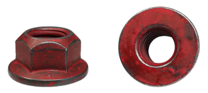 AMK 1968 Mercury Cougar 4 piece Leaf Spring Mounting @ Front Flange Bolts & Nuts F-368