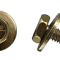 AMK 1971 Ford Mustang 8 piece Hood Twist Lock Catches (On Extension) Hex Coni Sems U-Nuts F-1631