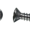 AMK 1965 Ford Mustang 12 piece Qter Trim Panels - Body 76 Panhead Oval & Panhead Pn Screws, Finish Wa's F-871