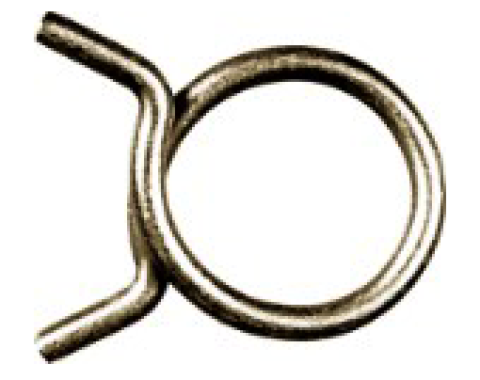 AMK 1967 Mercury Cougar 4 piece Pcv Hoses - 390/428 Wire Clamps F-1194