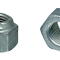 AMK 1965 Ford Fairlane 16 piece Axle Retainer Plates - 6 Cyl (Exc 250) Small Head T-Bolts, Cadmium Lock Nuts F-1523