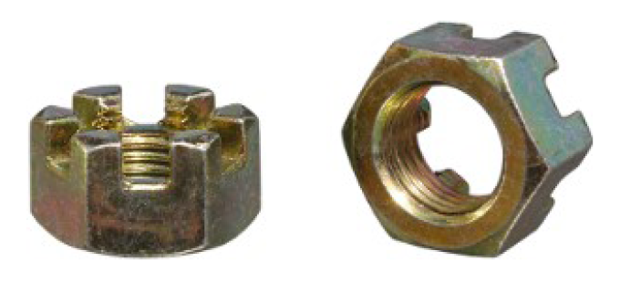 AMK 1971 Mercury Cougar 21 piece Steering Linkage Slotted Nuts, Cotter Pins F-815