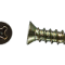 AMK 1968 Ford Mustang 8 piece Sun Visor Brackets - Body 76 Panhead Ov, Panhead Flat & Panhead Pn Screws F-604