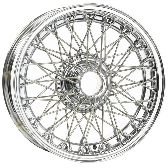 Dayton Wire Wheel 15x5 Dayton Wire 60 Spoke Chrome TBLS DB60155CTL