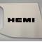 American Car Craft 2015-2023 Challenger - Factory Anti-lock Brake Cover HEMI Top Plate Only, Brushed Stainless (Real Carbon Fiber) 153093