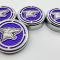 American Car Craft 2015-2025 Mustang - Fluid Cap Cover Automatic transmissions only, Coyote logo 4Pc Set, Choose Inlay Color 273120