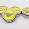 American Car Craft 2015-2025 Mustang - Fluid Cap Cover Automatic transmissions only, Pony logo 4Pc Set, Choose Inlay Color 273121