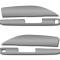 American Car Craft 2005-2009 Mustang V6/GT - Door Panel Full Kit, UnPadded Doors 4Pc, Brushed Stainless 271002