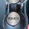 American Car Craft 2015-2020 Mustang GT - '5.0' Cup Holder Accent Plates 2Pc, Brushed Stainless Steel 271070