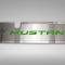 American Car Craft 2015-2017 Mustang GT- Radiator Cover Vanity Plate 'Pony & MUSTANG', Brushed, Choose Color 273070