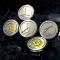American Car Craft 2005-2009 Mustang - Fluid Cap Cover 5Pc Set, Automatic transmissions only, Choose Inlay Color 273041