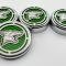 American Car Craft 2015-2025 Mustang - Fluid Cap Cover Automatic transmissions only, Coyote logo 4Pc Set, Choose Inlay Color 273120