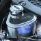 American Car Craft 2015-2023 Mustang Master Cylinder Cover Brushed with Carbon Fiber Top Plate with Brushed Trim 273101