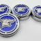 American Car Craft 2015-2025 Mustang - Fluid Cap Cover Automatic transmissions only, Coyote logo 4Pc Set, Choose Inlay Color 273120