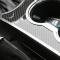 American Car Craft 2015-2021 Ford Mustang - Carbon Fiber Shifter Plate with Brushed Stainless Trim, Premium Carbon Fiber 271074