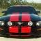 American Car Craft 2005-2009 Mustang - Custom Racing Stripes, Premium Vinyl (SBLK-Black Solid) 272004