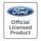 American Car Craft 2010-2014 Mustang V6/GT - Door Guards Brushed with Polished Trim 2Pc (Plain with No Lettering) 271036-PLAIN