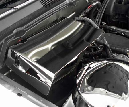 American Car Craft 2005-2009 Mustang V6/GT - Battery Cover Stand Alone, Polished Stainless Steel 273002