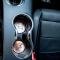 American Car Craft 2015-2020 Mustang GT - Coyote Cup Holder Inserts 2Pc, Brushed Stainless Steel 271041