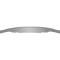 American Car Craft 2010-2015 Camaro - Perforated Hood Washer Lower Grille, Polished Stainless Steel 103042