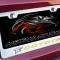 American Car Craft Mustang GT - Custom COYOTE License Plate Frame, Stainless Steel, Choose Inlay Color 272031